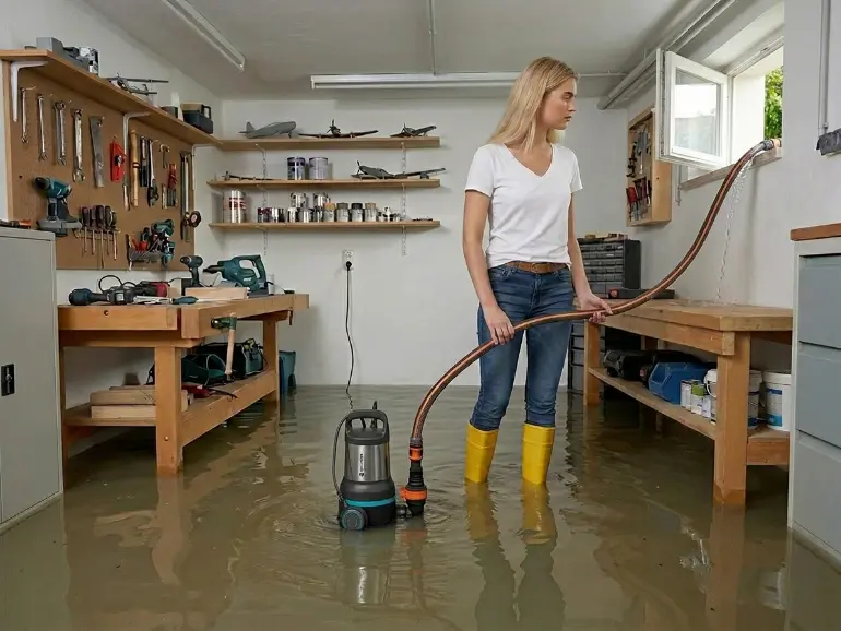 Gardena Schmutzwasser Tauchpumpe 25000
