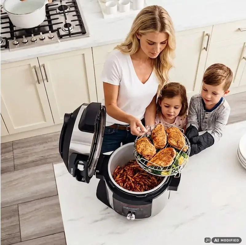 Ninja Foodi 14-in-1 SmartLid Multikocher OL750EU